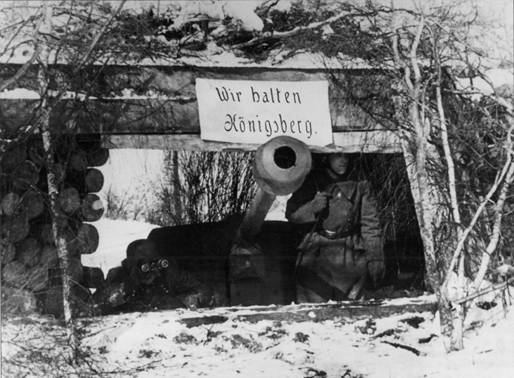 Útek z königsbergu 1945